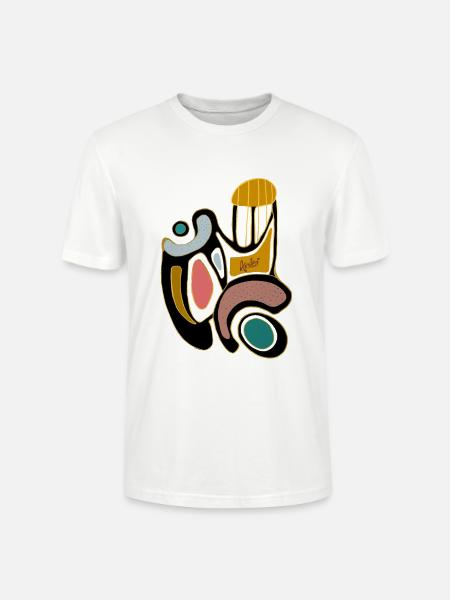 minimalist - Stanley/Stella Unisex Bio-T-Shirt CRAFTER - Weiß