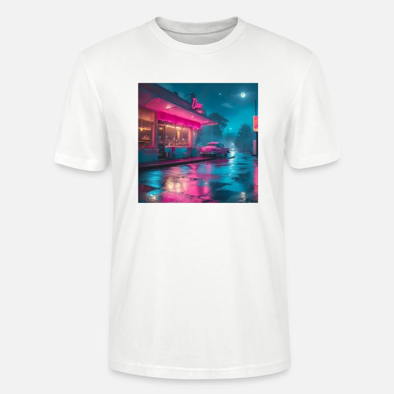 old dinner - Stanley/Stella Unisex Bio-T-Shirt CRAFTER - Weiß