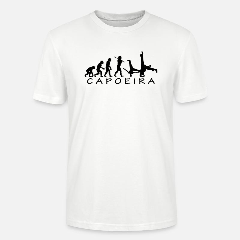 Capoeira Evolution - Stanley/Stella Unisex Bio-T-Shirt CRAFTER - Weiß