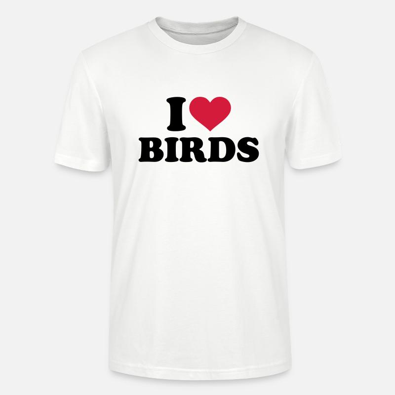 Vogel - Stanley/Stella Unisex Bio-T-Shirt CRAFTER - Weiß