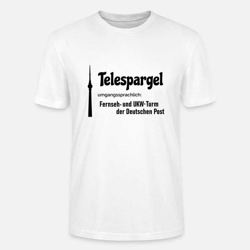 Telespargel - Stanley/Stella Unisex Bio-T-Shirt CRAFTER - Weiß