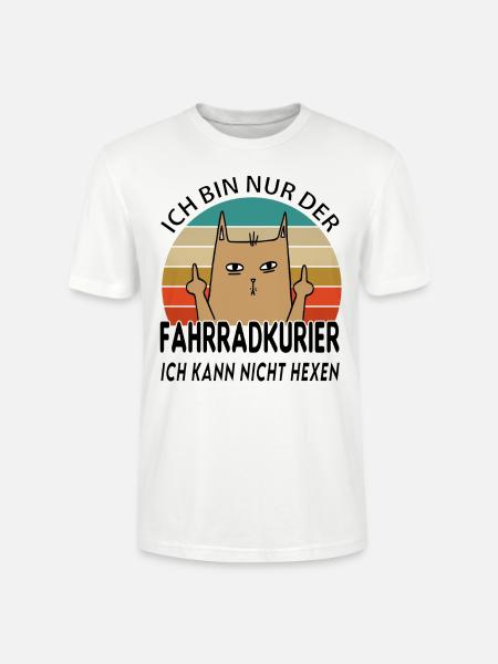 Fahrradkurier - Stanley/Stella Unisex Bio-T-Shirt CRAFTER - Weiß