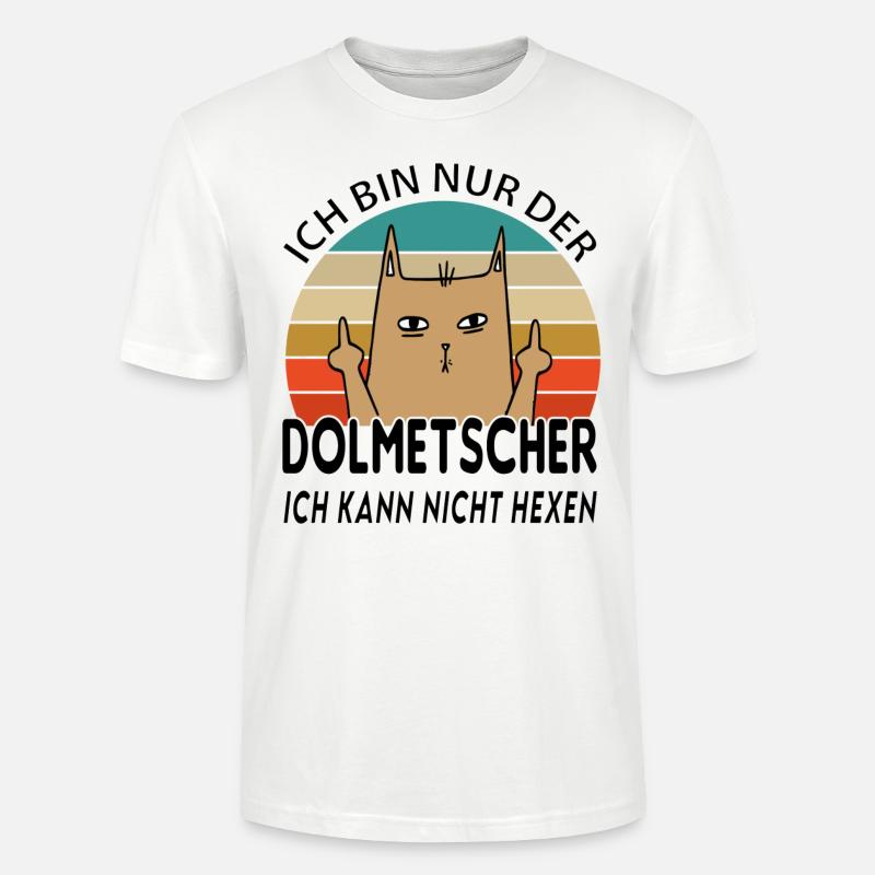 Dolmetscher - Stanley/Stella Unisex Bio-T-Shirt CRAFTER - Weiß
