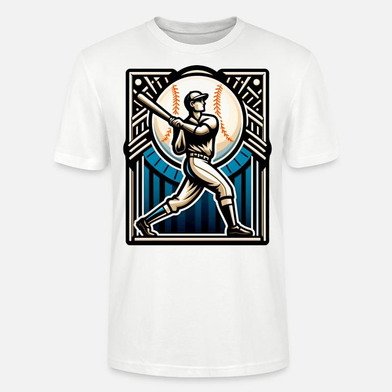 Baseball - Stanley/Stella Unisex Bio-T-Shirt CRAFTER - Weiß