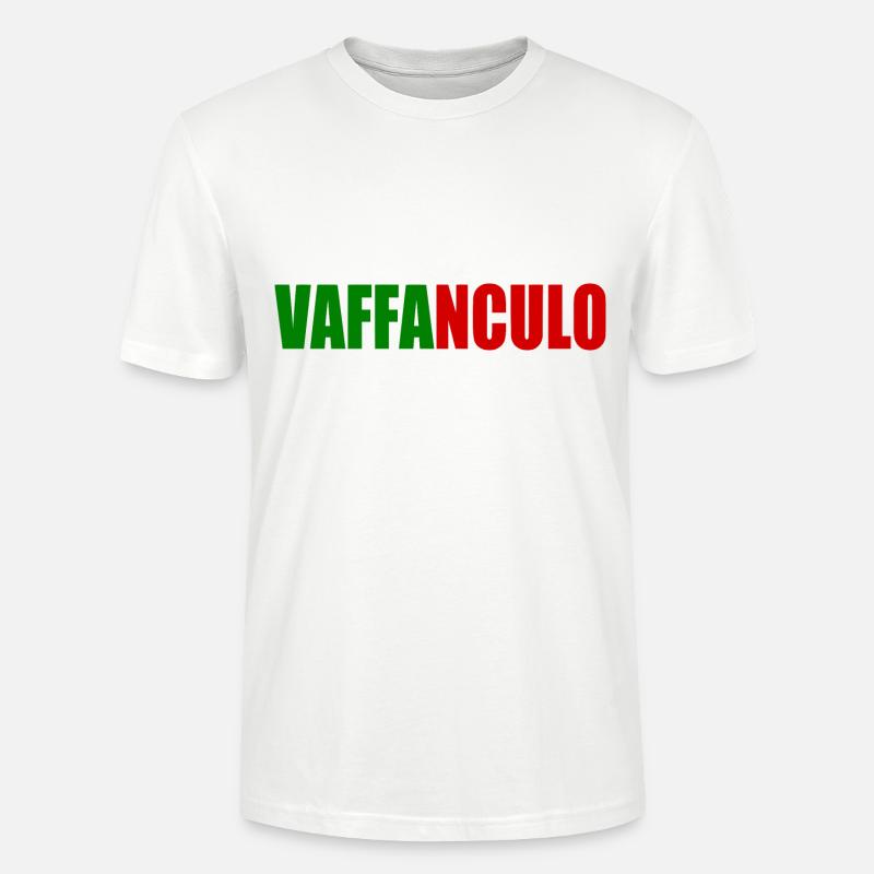 Vaffanculo - T-shirt bio CRAFTER Stanley Stella Unisexe - blanc