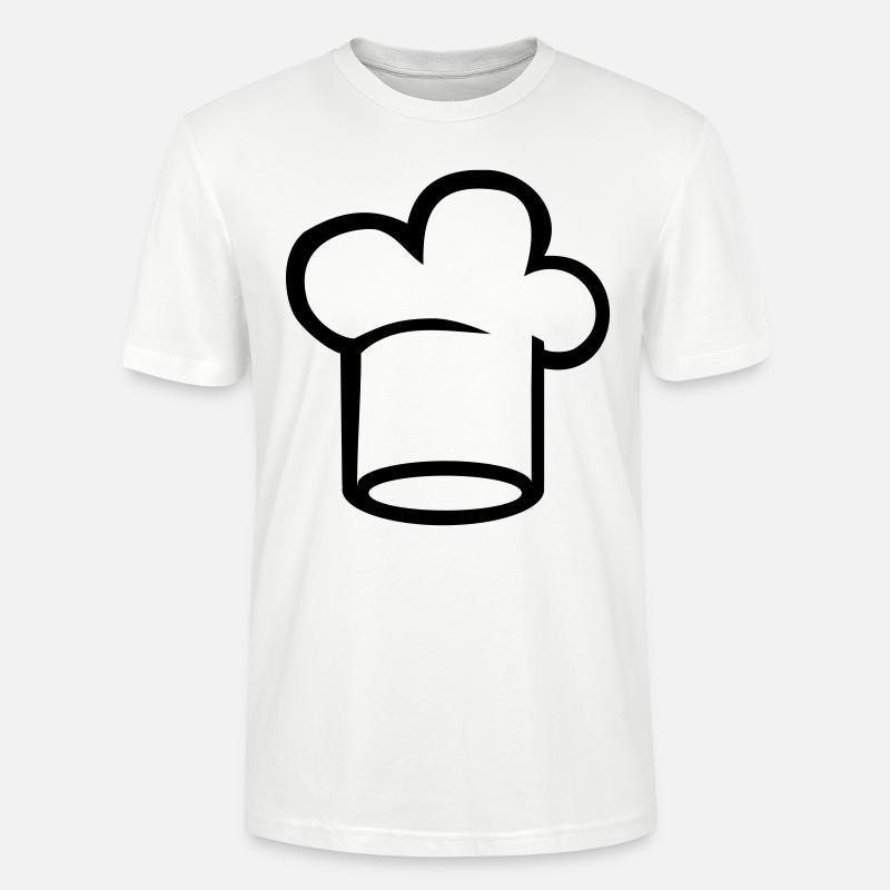 Cuisinier - T-shirt bio CRAFTER Stanley Stella Unisexe - blanc