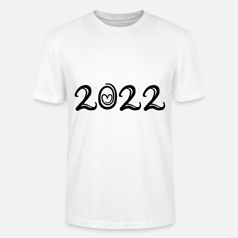 Symbole de l'année 2022 - T-shirt bio CRAFTER Stanley Stella Unisexe - blanc