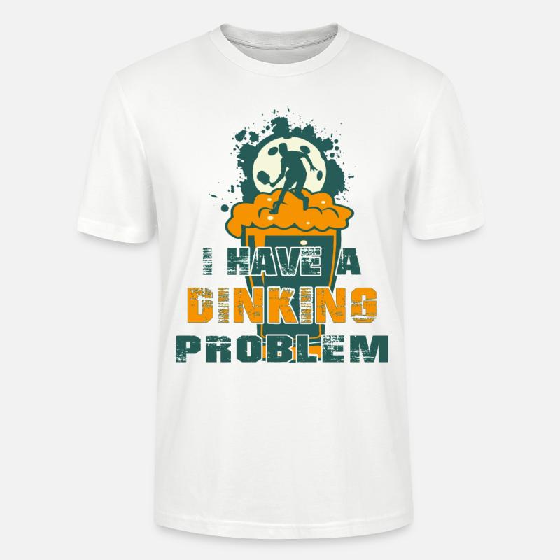 J’ai un problème de dinking - T-shirt bio CRAFTER Stanley Stella Unisexe - blanc