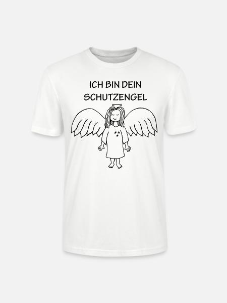 Schutzengel - Stanley/Stella Unisex Bio-T-Shirt CRAFTER - Weiß