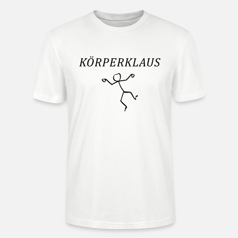 Körperklaus - Stanley/Stella Unisex Bio-T-Shirt CRAFTER - Weiß
