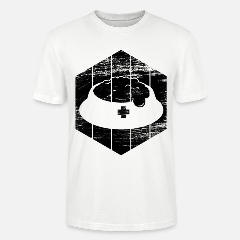 Heimtier - Stanley/Stella Unisex Bio-T-Shirt CRAFTER - Weiß