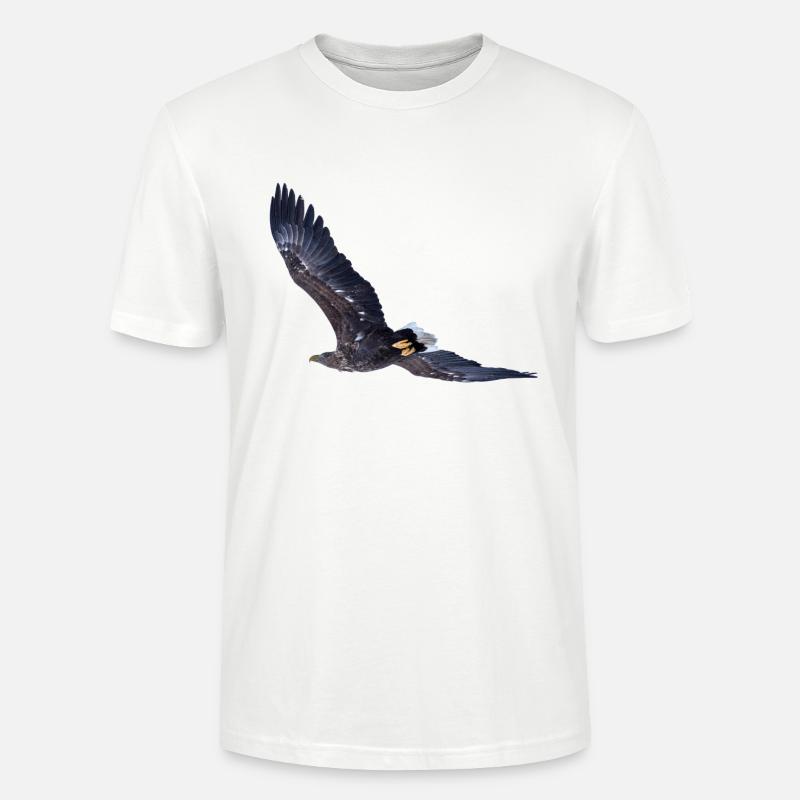 aigle de mer - T-shirt bio CRAFTER Stanley Stella Unisexe - blanc