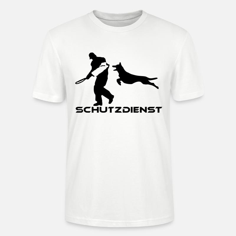 (67) Schutzdienst - Stanley/Stella Unisex Bio-T-Shirt CRAFTER - Weiß