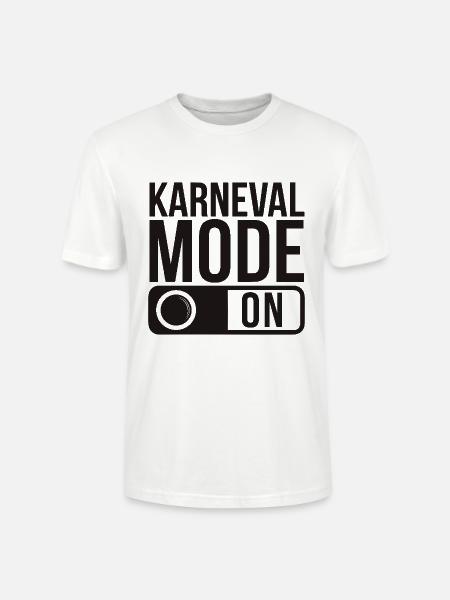 Karneval Mode On Fasching Fasnet - Stanley/Stella CRAFTER Unisex Organic T-Shirt - white