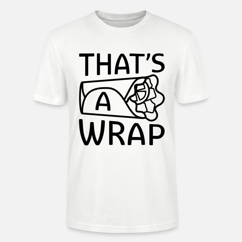 Das ist ein Wrap - Stanley/Stella Unisex Bio-T-Shirt CRAFTER - Weiß