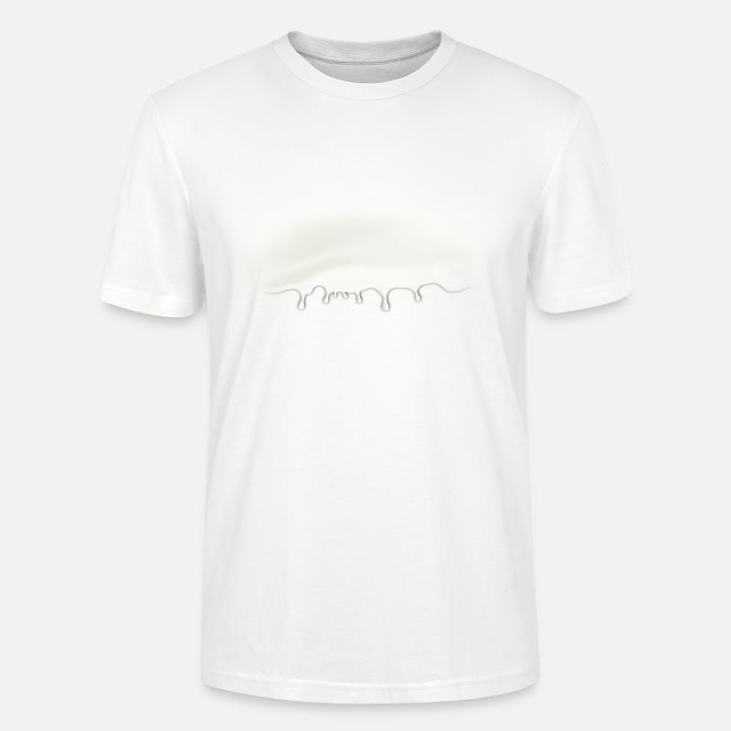 Milch - Stanley/Stella Unisex Bio-T-Shirt CRAFTER - Weiß