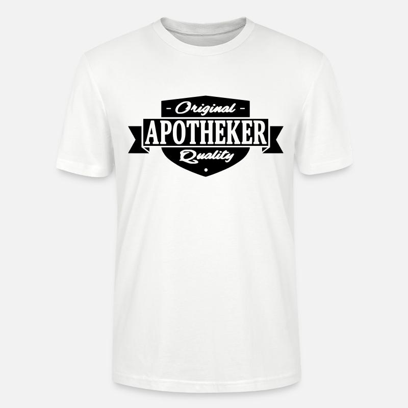 apotheker - Stanley/Stella Unisex Bio-T-Shirt CRAFTER - Weiß