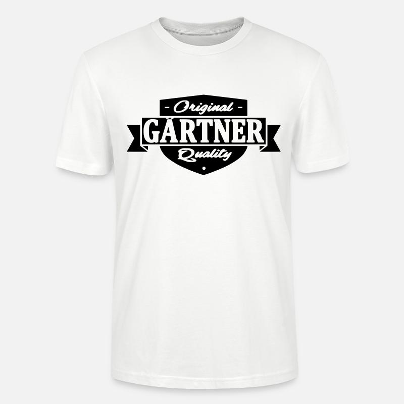gärtner - Stanley/Stella Unisex Bio-T-Shirt CRAFTER - Weiß