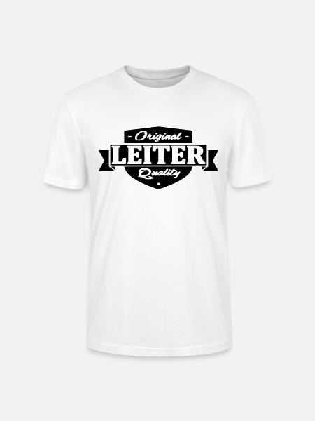 leiter - Stanley/Stella Unisex Bio-T-Shirt CRAFTER - Weiß