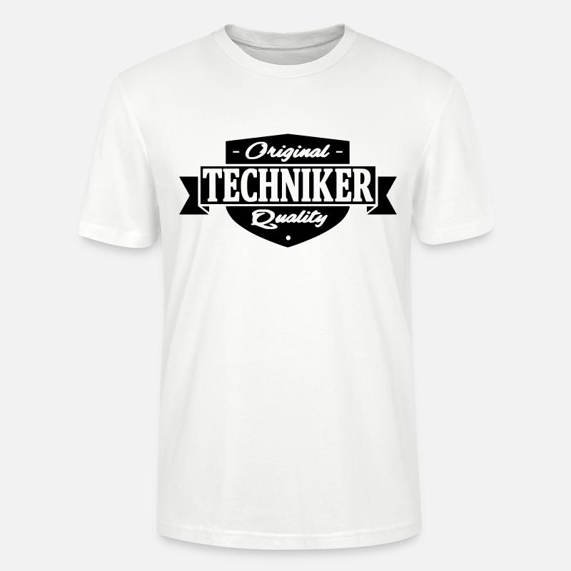 techniker - Stanley/Stella Unisex Bio-T-Shirt CRAFTER - Weiß