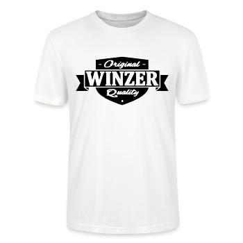 winzer - Stanley/Stella Unisex Bio-T-Shirt CRAFTER - Weiß - Vorne - Alina (178cm) & Michal (187cm)