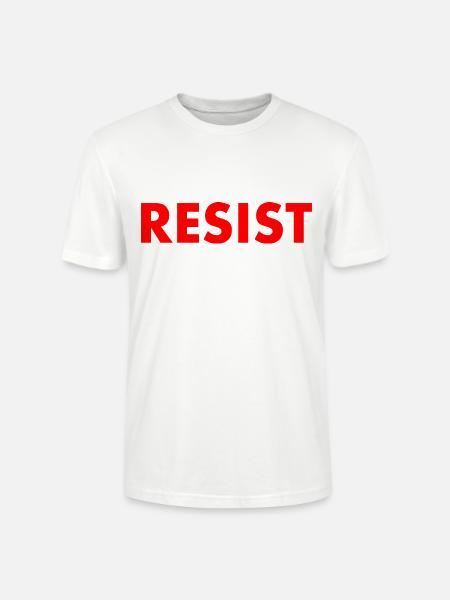 Resist - Stanley/Stella CRAFTER Unisex Organic T-Shirt - white