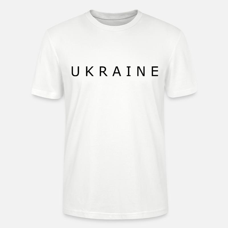 Ukraine - Stanley/Stella Unisex Bio-T-Shirt CRAFTER - Weiß