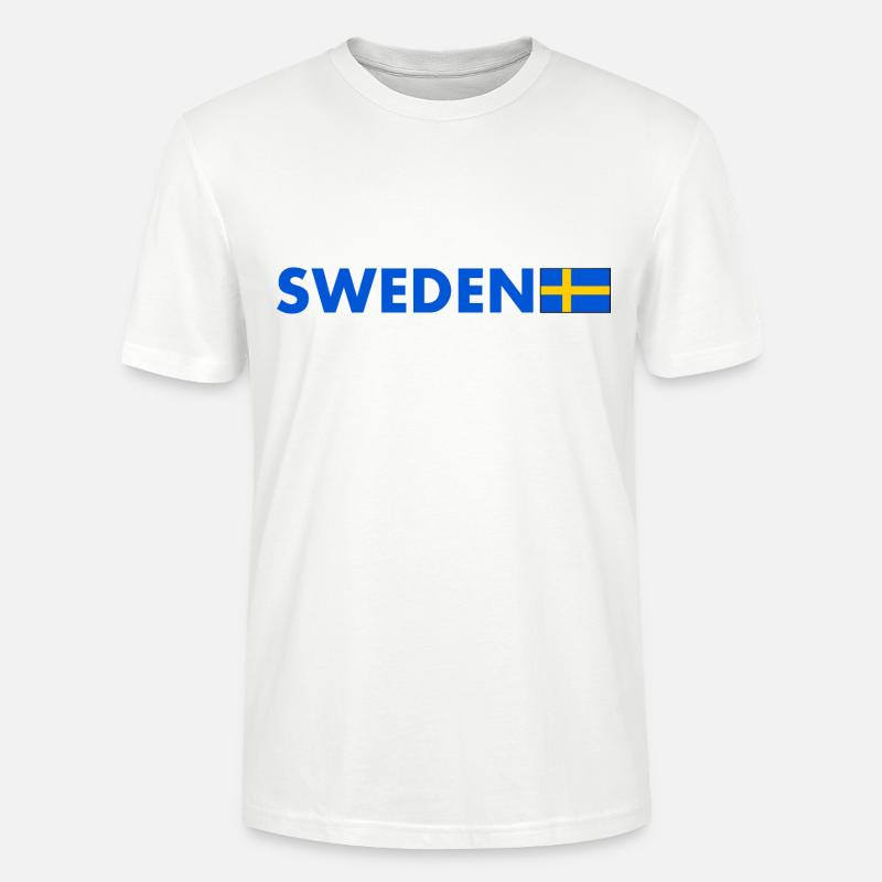 Schweden - Stanley/Stella Unisex Bio-T-Shirt CRAFTER - Weiß