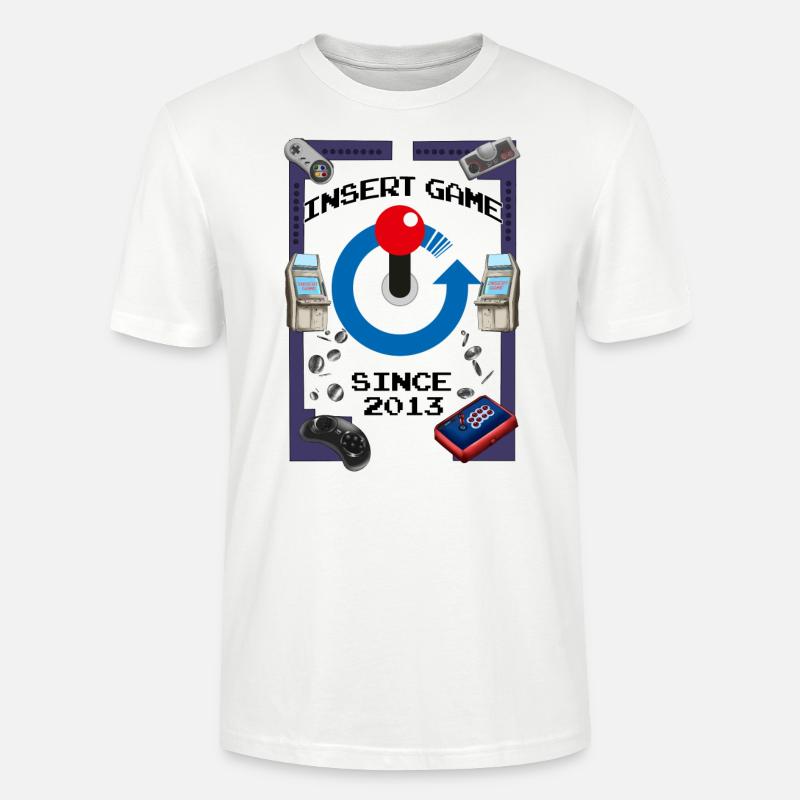 10th Anniversay (Light Design) - Stanley/Stella Unisex Bio-T-Shirt CRAFTER - Weiß