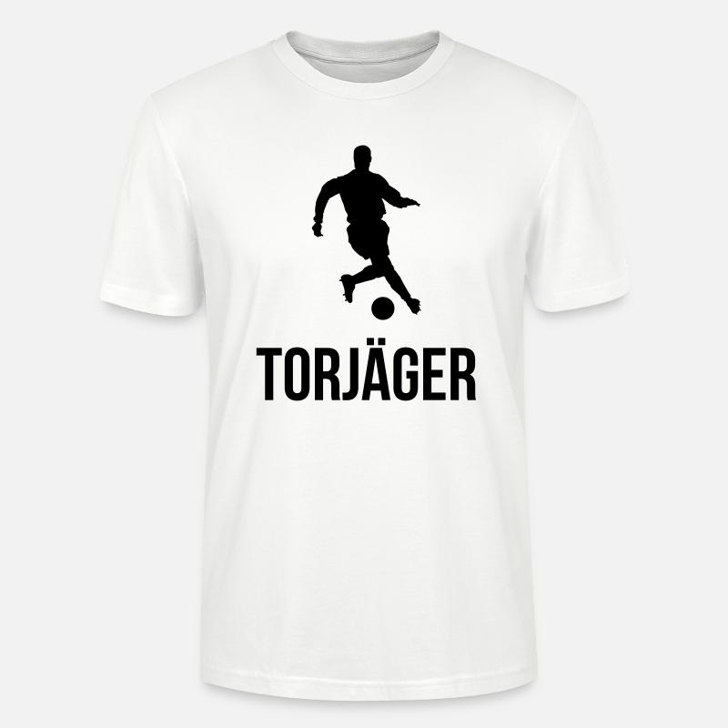 Torjäger - Stanley/Stella Unisex Bio-T-Shirt CRAFTER - Weiß