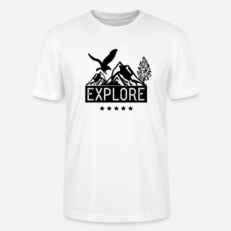 Explore - Stanley/Stella Unisex Bio-T-Shirt CRAFTER - Weiß