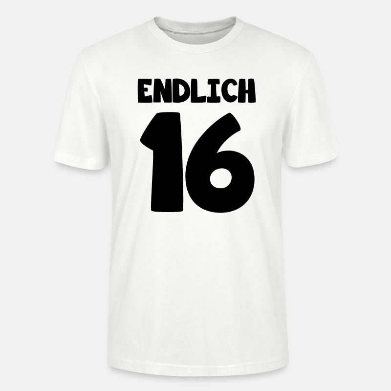 endlich16 - Stanley/Stella Unisex Bio-T-Shirt CRAFTER - Weiß