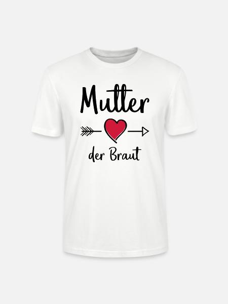 mutter der braut - Stanley/Stella Unisex Bio-T-Shirt CRAFTER - Weiß
