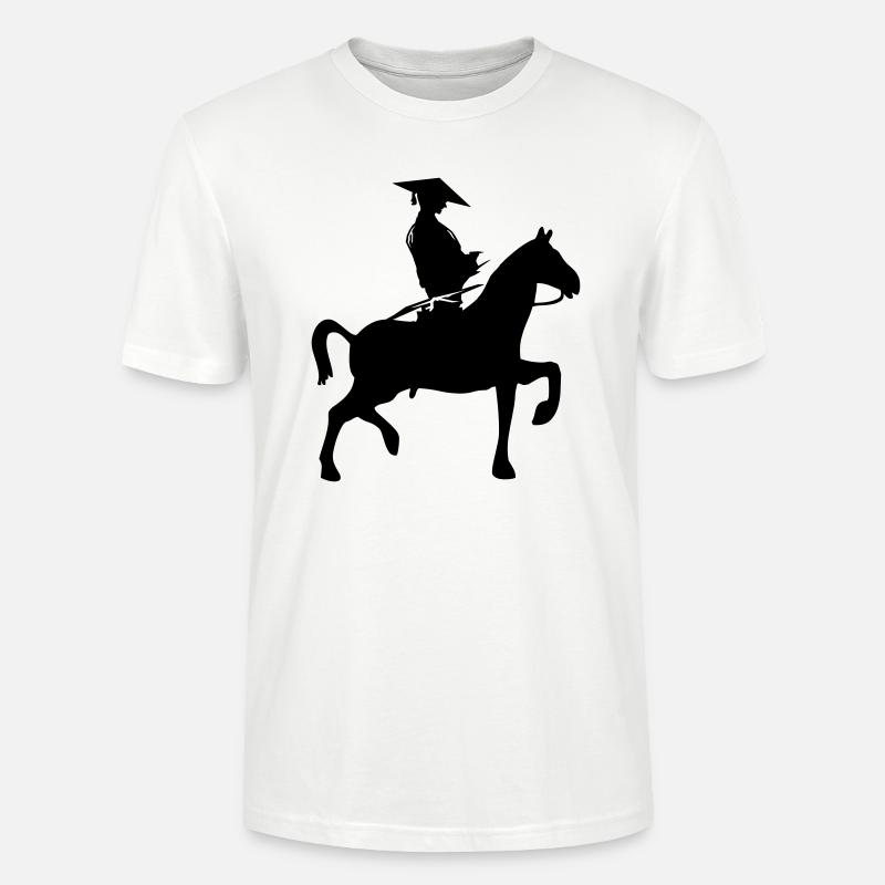 samurai reiter - Stanley/Stella Unisex Bio-T-Shirt CRAFTER - Weiß
