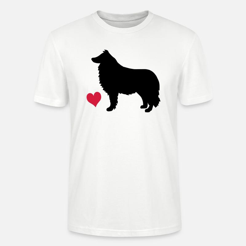 Hund - Stanley/Stella Unisex Bio-T-Shirt CRAFTER - Weiß