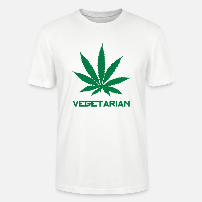 vegetarian - Stanley/Stella Unisex Bio-T-Shirt CRAFTER - Weiß
