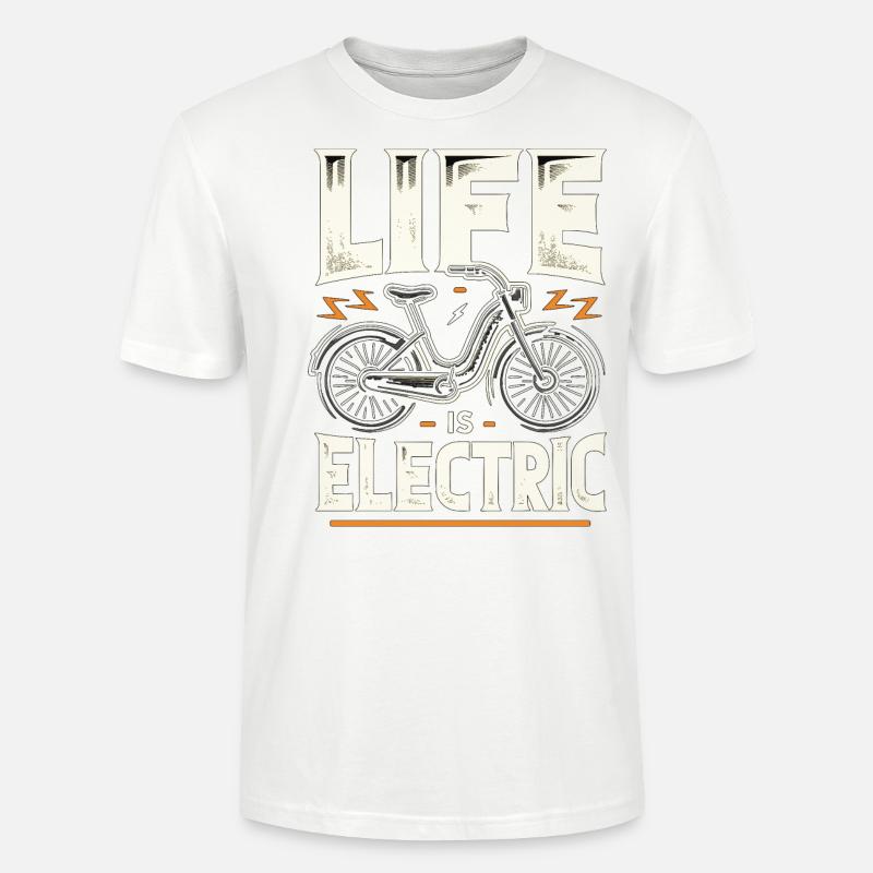 Das Leben ist elektrisch - Stanley/Stella Unisex Bio-T-Shirt CRAFTER - undefined