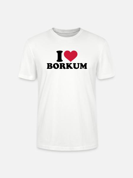 Borkum - Stanley/Stella Unisex Bio-T-Shirt CRAFTER - Weiß