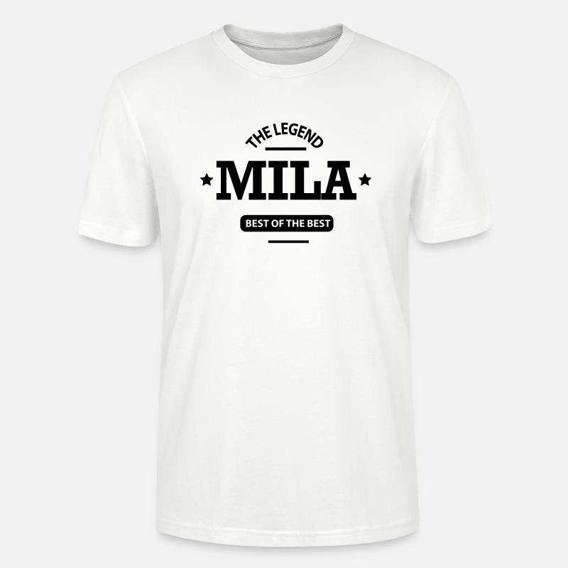 mila - Stanley/Stella Unisex Bio-T-Shirt CRAFTER - Weiß