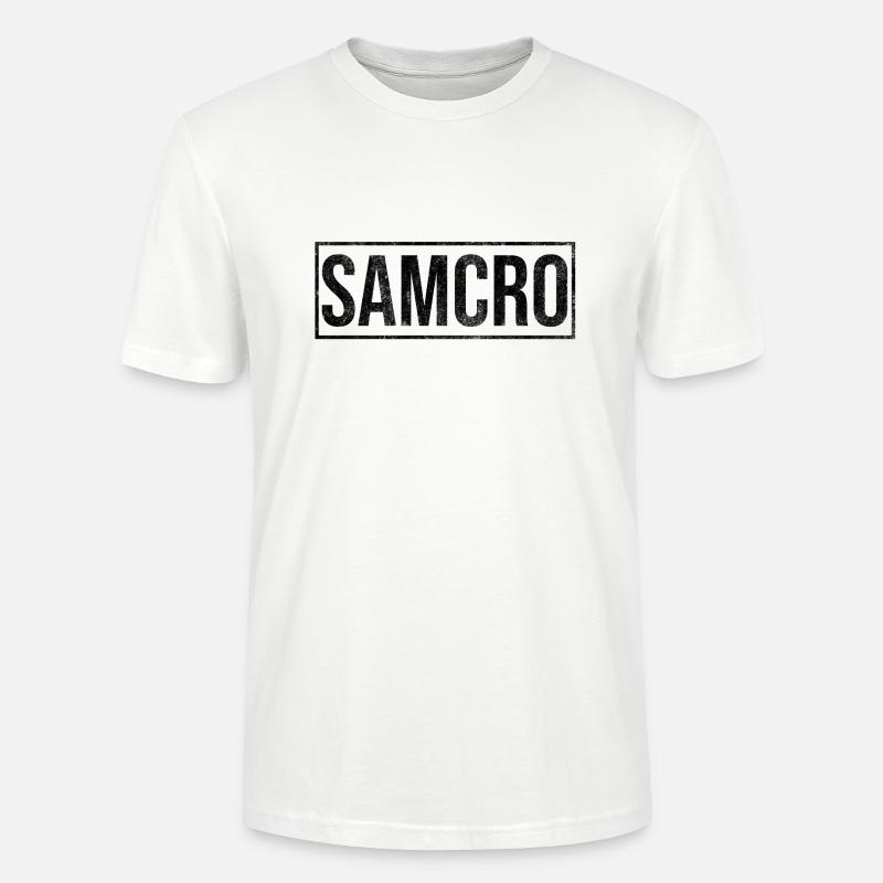 SAMCRO - T-shirt bio CRAFTER Stanley Stella Unisexe - blanc