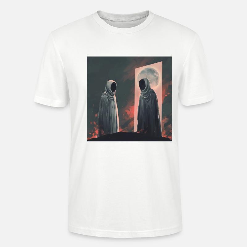 Ätherische Reflexion - Stanley/Stella Unisex Bio-T-Shirt CRAFTER - Weiß