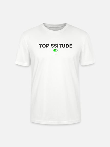 Topissitude on - T-shirt bio CRAFTER Stanley Stella Unisexe - blanc