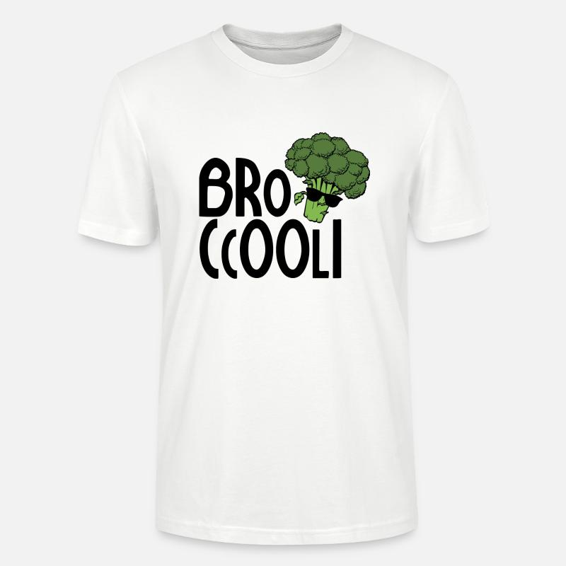 BrocCooLi - T-shirt bio CRAFTER Stanley Stella Unisexe - blanc
