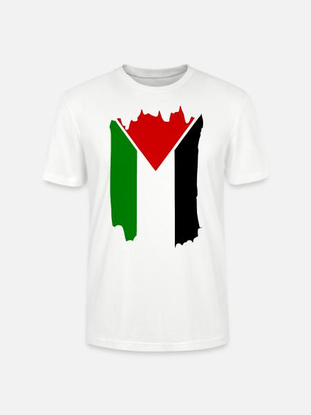Palestine - Stanley/Stella CRAFTER Unisex Organic T-Shirt - white