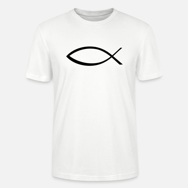 Jesus - Stanley/Stella Unisex Bio-T-Shirt CRAFTER - Weiß