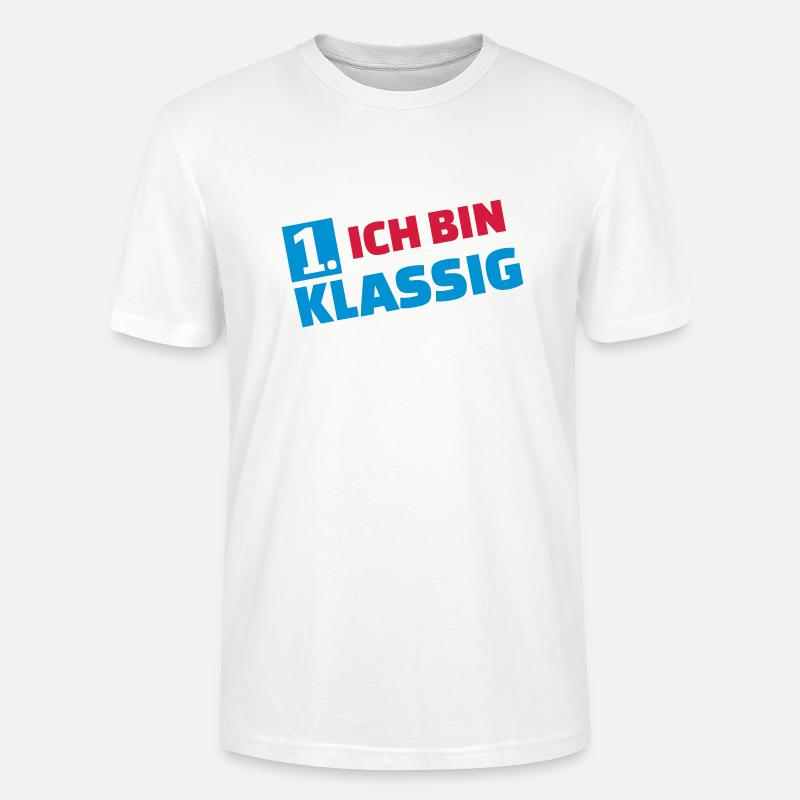 Erstklassig - Stanley/Stella Unisex Bio-T-Shirt CRAFTER - Weiß
