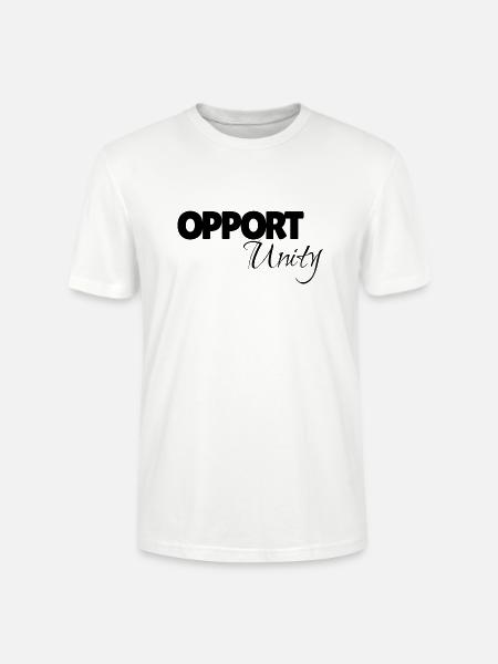 Opportunity - Stanley/Stella CRAFTER Unisex Organic T-Shirt - white