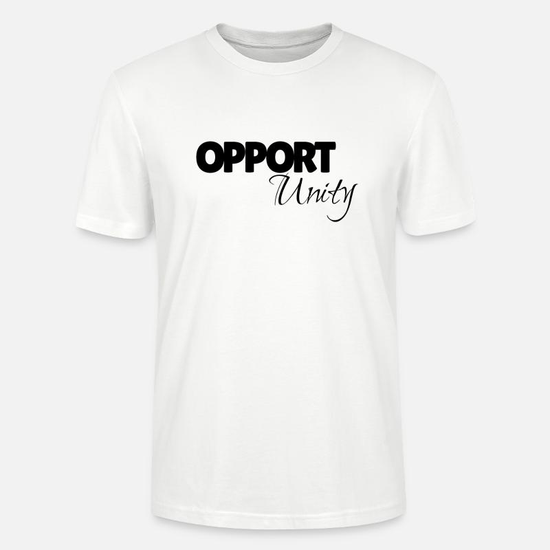 OpportUnity - Stanley/Stella Unisex Bio-T-Shirt CRAFTER - Weiß