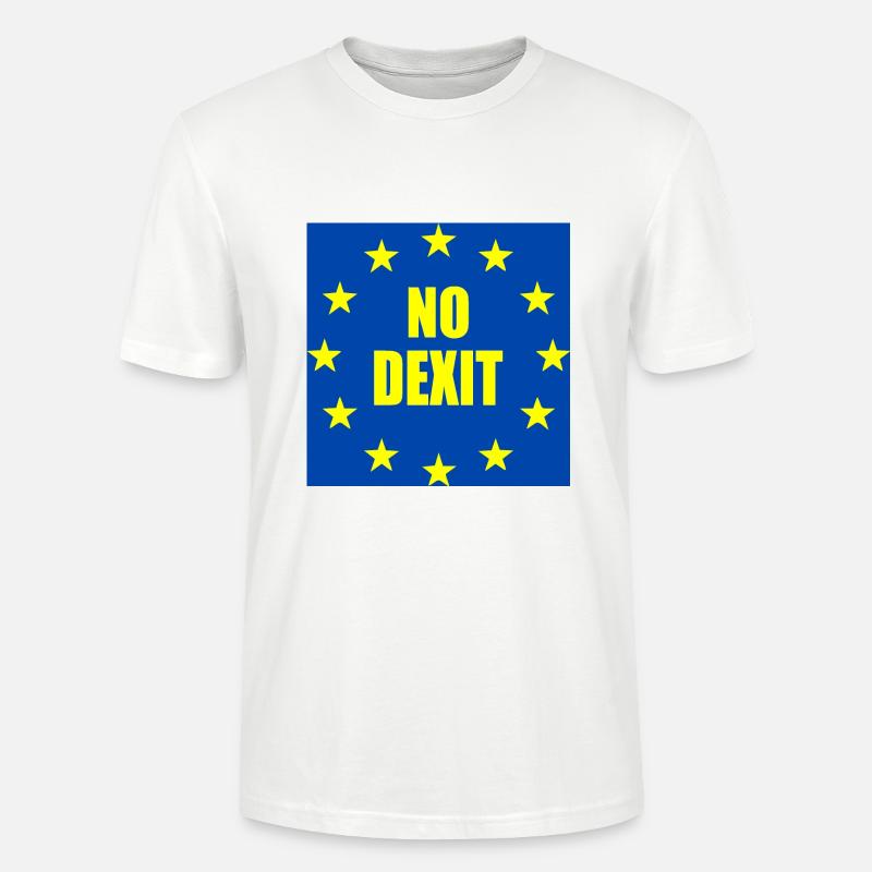 No dexit - Stanley/Stella Unisex Bio-T-Shirt CRAFTER - Weiß