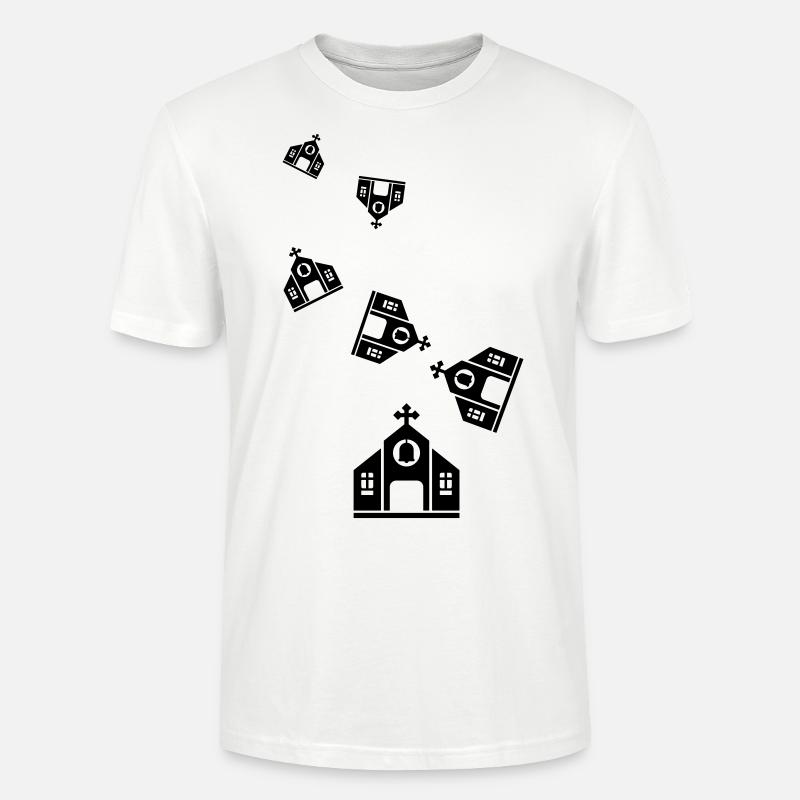 Kirche glaube - Stanley/Stella Unisex Bio-T-Shirt CRAFTER - Weiß